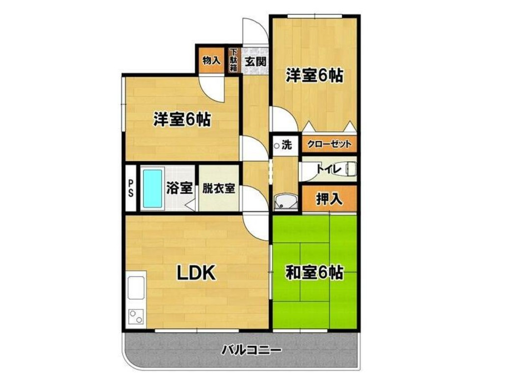 ルミナス並木の間取り