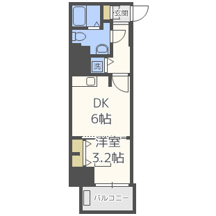 プレサンス松屋町グレースの間取り