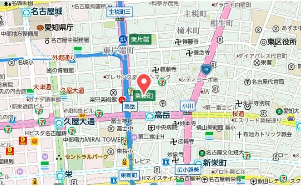 izumiの地図