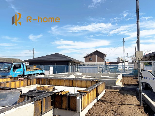 古河市三杉町　新築戸建て　3号棟の外観|ご予約を頂ければ、『平日』はもちろん『早朝』や『夜間』もご見学可能です♪お気軽にお申し付けください♪