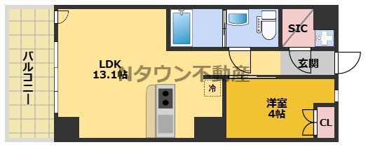【間取り】 | コレクション名駅Ⅲ | 間取り図です