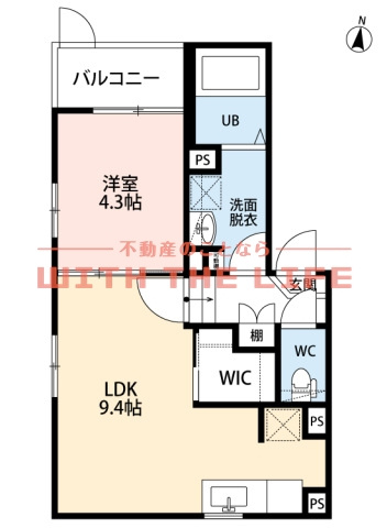 CB小郡リネア【キャッシュバック対象物件】の間取り