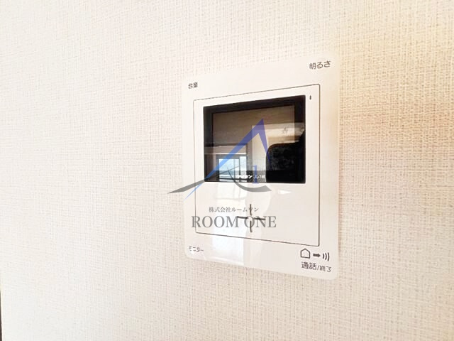 リアライズ市川原木のセキュリティ|モニター付きインターホンです。