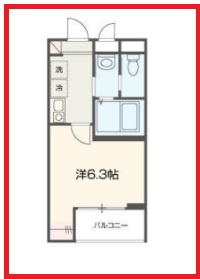 【間取り】 | カルム谷塚