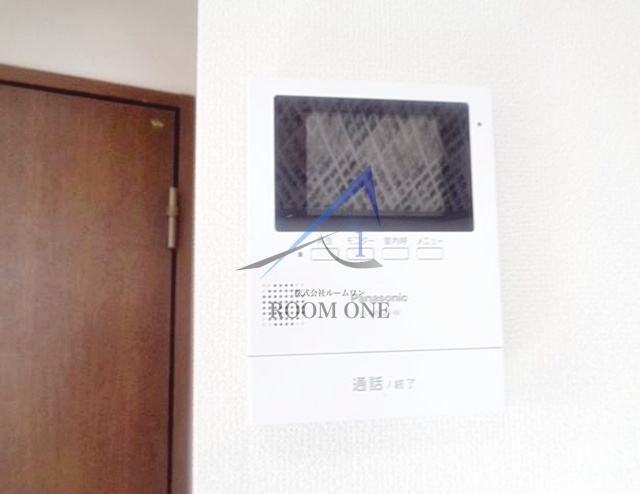 メゾン椎名町のセキュリティ|モニター付きインターホンです。