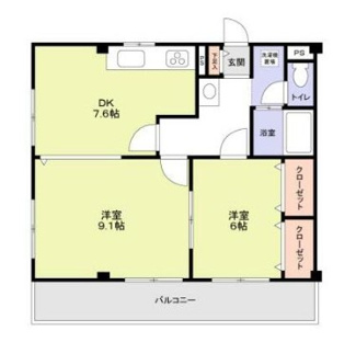 【間取り】 | ビレッジヒル上大崎 | 間取りです。