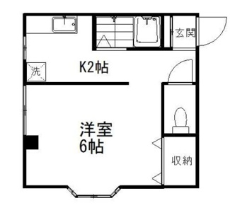 【間取り】 | NOVAハイツ旗の台 | 間取りです。