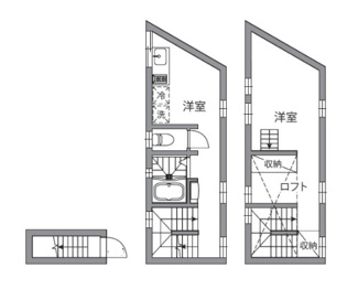 【間取り】 | コミチテラス大岡山 | 間取りです。