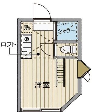 フェリスミーテの間取り|間取りです。