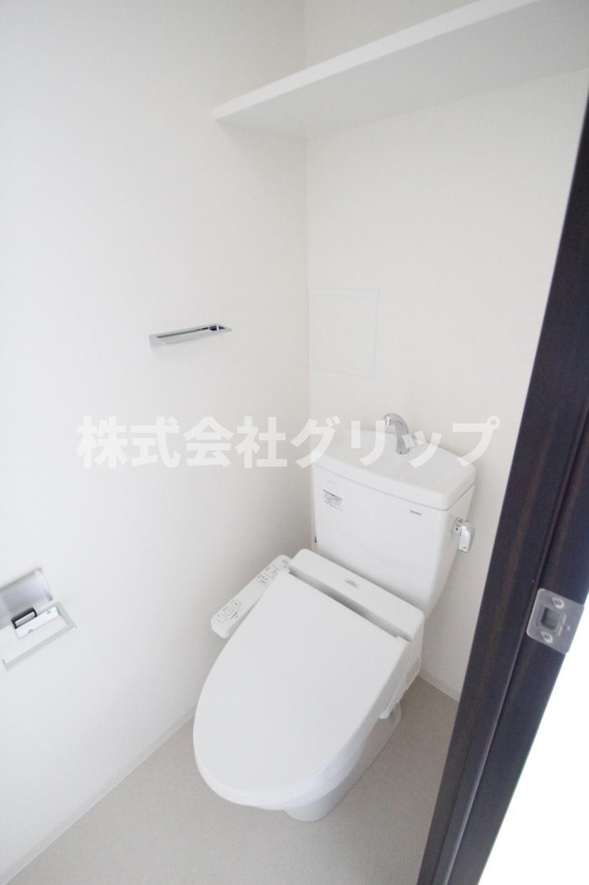 横浜市保土ケ谷区保土ケ谷町１丁目の賃貸マンションのトイレ