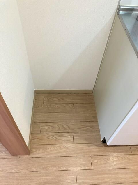 門前仲町レジデンス弐番館のキッチン|冷蔵庫置場