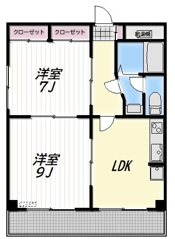 ＪＩＬＬの間取り|間取りです。