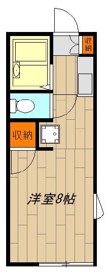 グリーンウッドの間取り|間取りです。