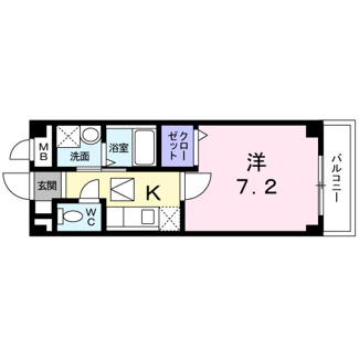 【間取り】 | Ａｒｄｏｒ　Ｐｉｓｏ | 間取りです。