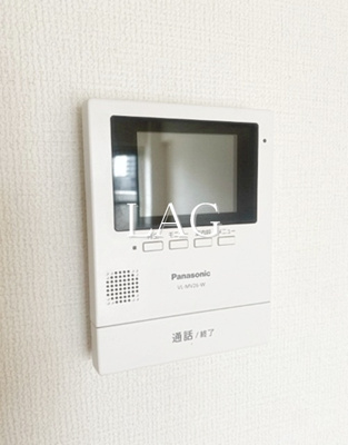 【セキュリティ】 | パークエイト戸田 | モニター付きインターホンになります。
