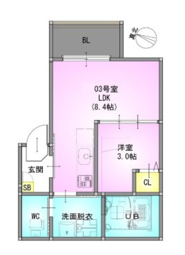 REGALEST 七里の間取り