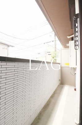 【バルコニー】 | アルトゥーラ中井 | バルコニーです。