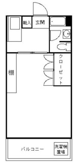 【間取り】 | 新宿コーポ２号館 | 間取りです。