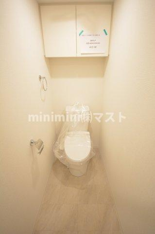 大阪市浪速区日本橋東２丁目の賃貸マンションのトイレ