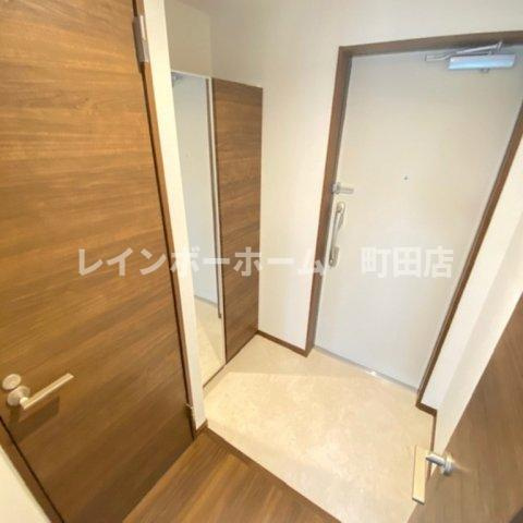リコルテ橋本※初期費用分割あと払いサービス利用可能物件の玄関