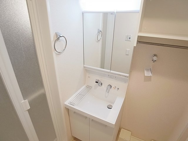 御船Ｄ－ｒｏｏｍの洗面所|シャンプードレッサーの独立洗面台