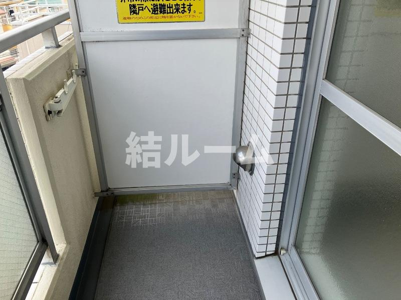 板橋区四葉１丁目の賃貸マンションのバルコニー