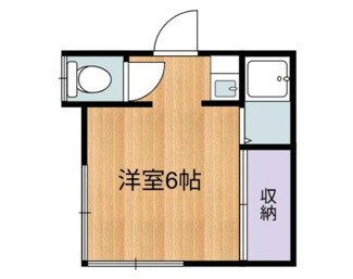 【間取り】 | ミユキハイツ | 間取りです。