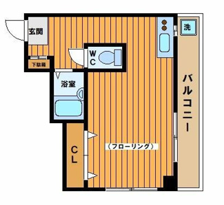 【間取り】 | エスポワール | 間取りです。
