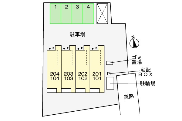 エアリーⅢの区画図