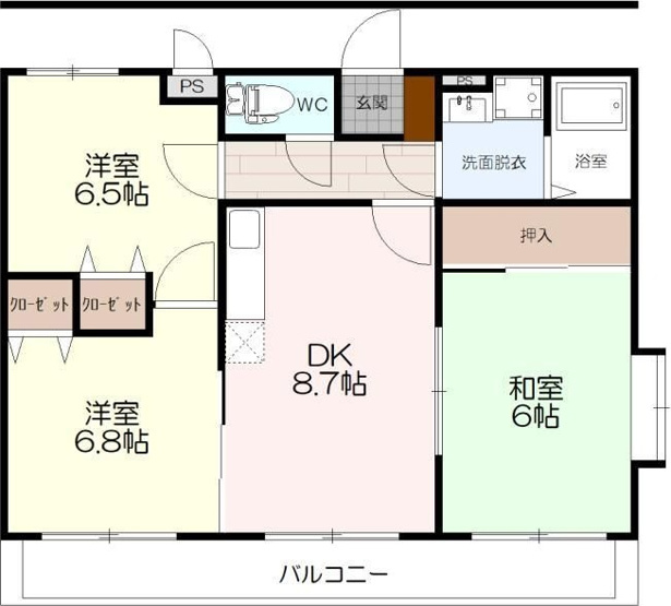 【間取り】 | ユーミー古川北