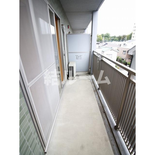 川越市松江町１丁目の賃貸マンションのバルコニー