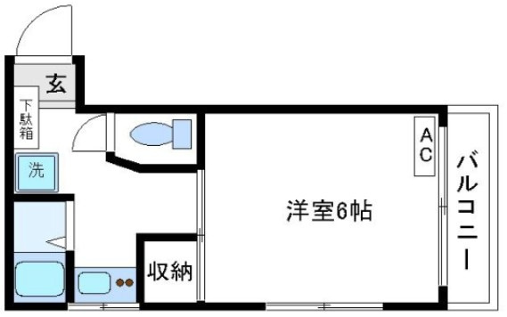 ホワイトＢＬの間取り|間取りです。