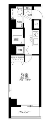 ステージグランデ田園調布の間取り