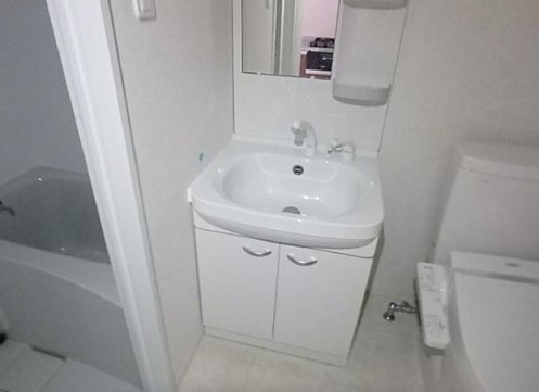 Cielo大塚の洗面所