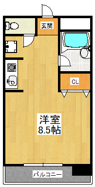 グレースビュウ国府台の間取り