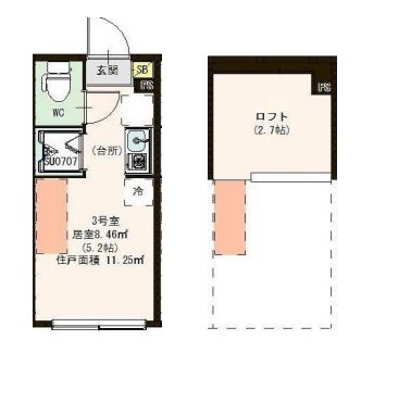 【間取り】 | プルミエール板橋本町