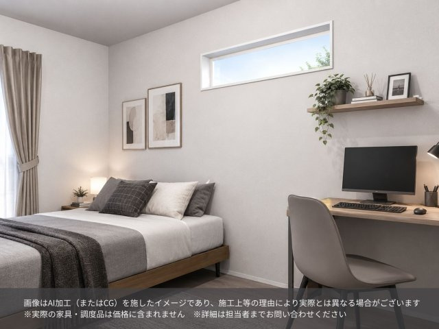 【限定１棟】大網白里市みどりが丘四丁目新築戸建の完成予想図