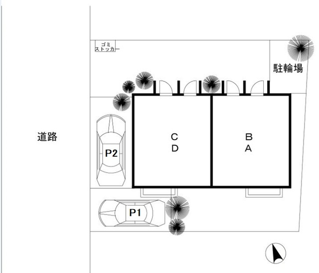 maiaの区画図