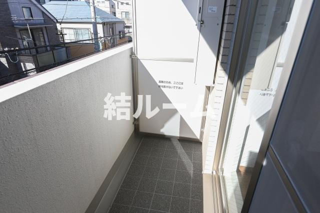豊島区高松３丁目の賃貸マンションのバルコニー