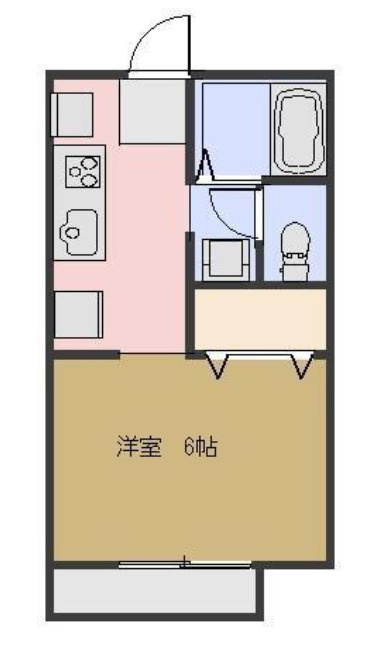 チェリーハイツ の間取り