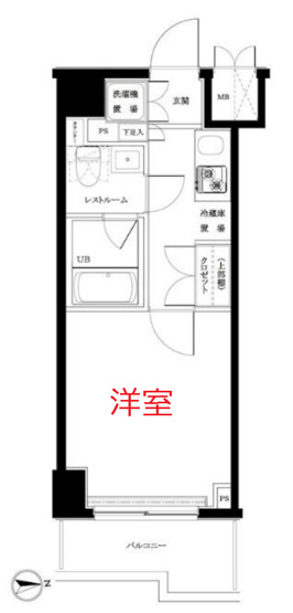 【間取り】 | ルーブル川崎七番館