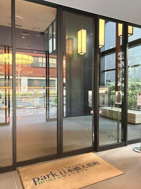 パークホームズ日本橋人形町ザレジデンスのエントランス