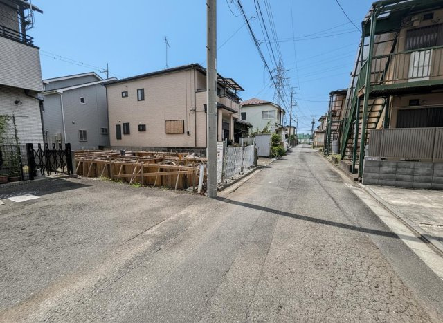 入間市東町5丁目新築戸建ての前面道路含む現地写真|前面道路含む現地写真です！　撮影日：令和8年8月16日