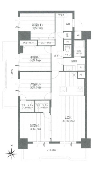 【間取り】 | シティコープ大森東