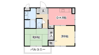 【間取り】 | ヴァンベール宍戸
