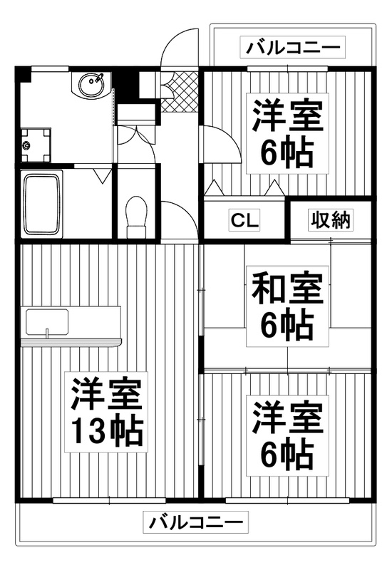 エクセレントビューⅠの間取り