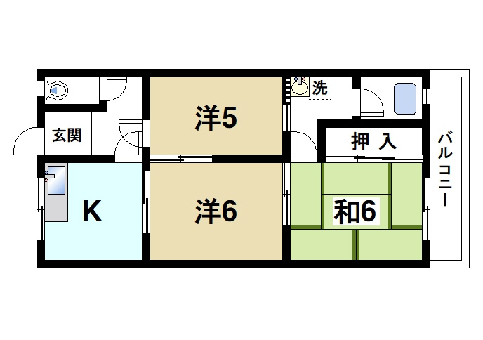 薮内ビルの間取り