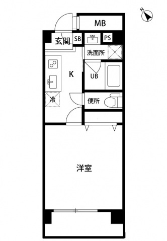 田中第２ビル（昭和町）の間取り