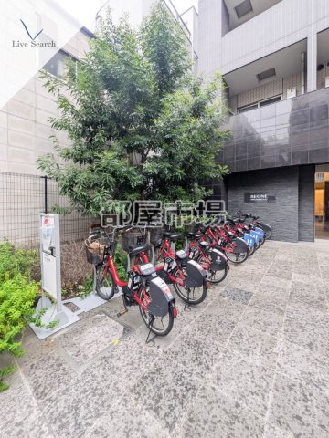 レオーネ南千住のその他共用部分|レンタサイクル