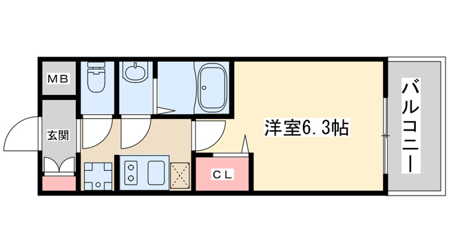 【間取り】 | プレサンス新大阪イオリア